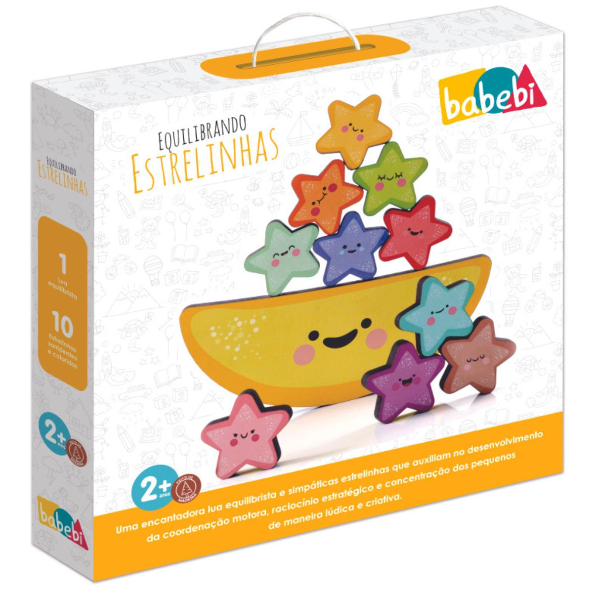 EQUILIBRANDO ESTRELINHAS - BRINQUEDO EDUCATIO - 6031 -BABEBI