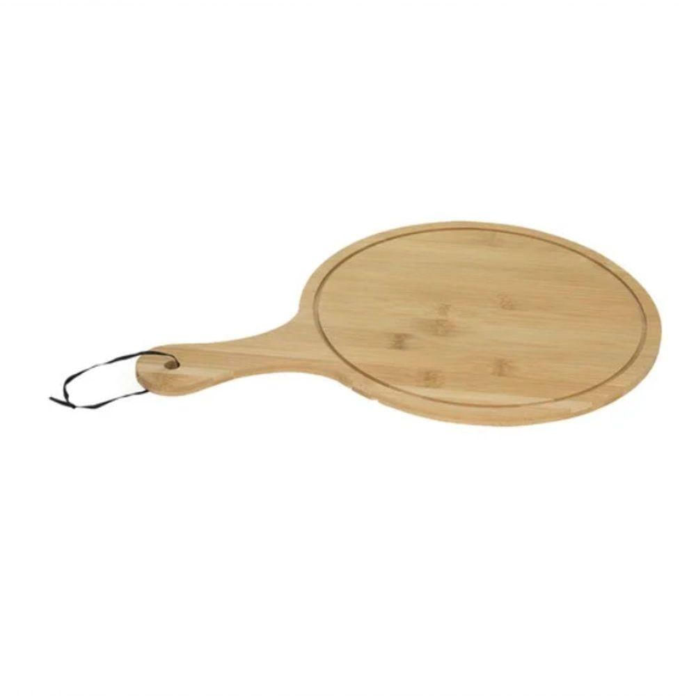 Tábua De Pizza Bambu 24 Cm