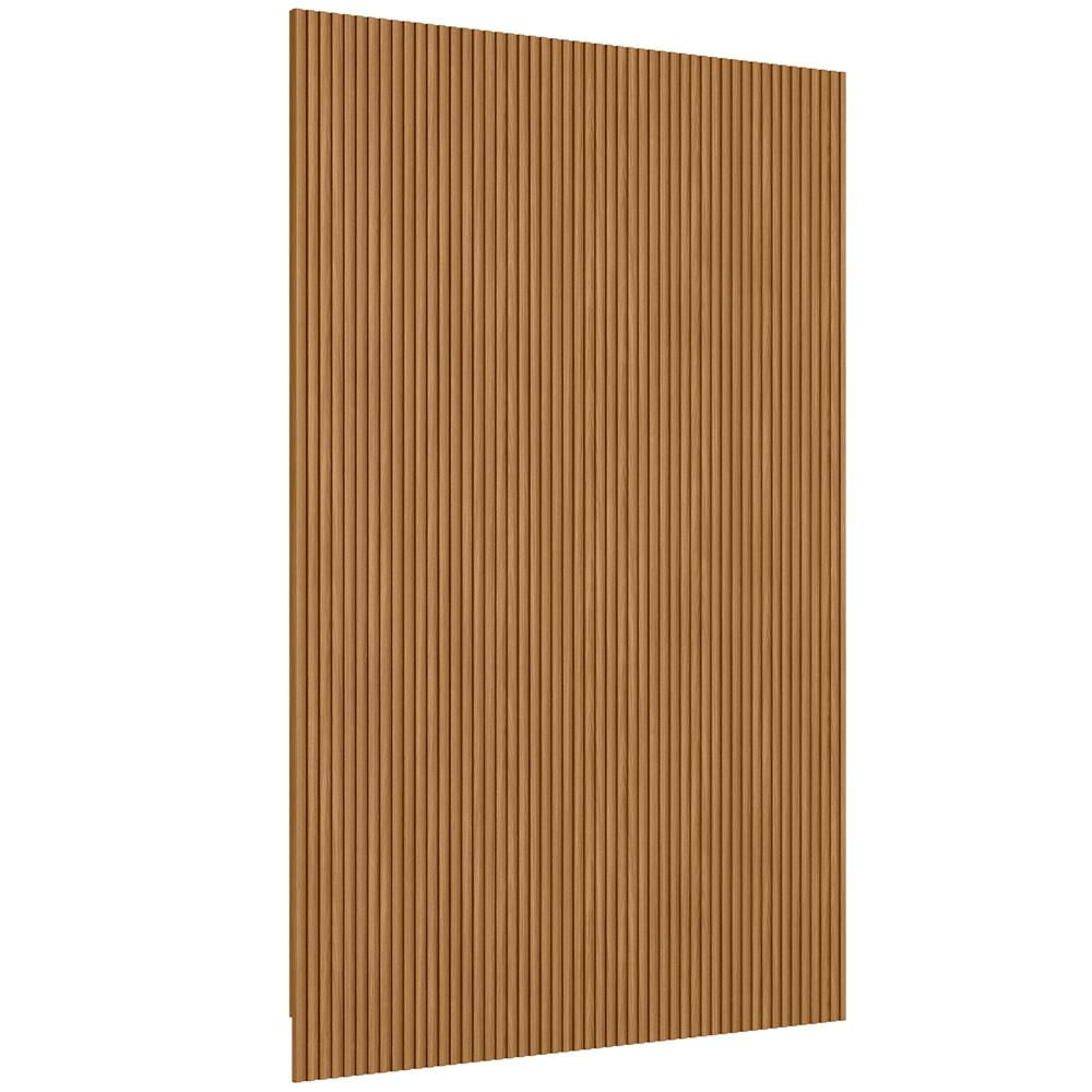 Painel Ripado de Madeira Para Sala Quarto 180x250cm Slats L05 Nature - Lyam Decor