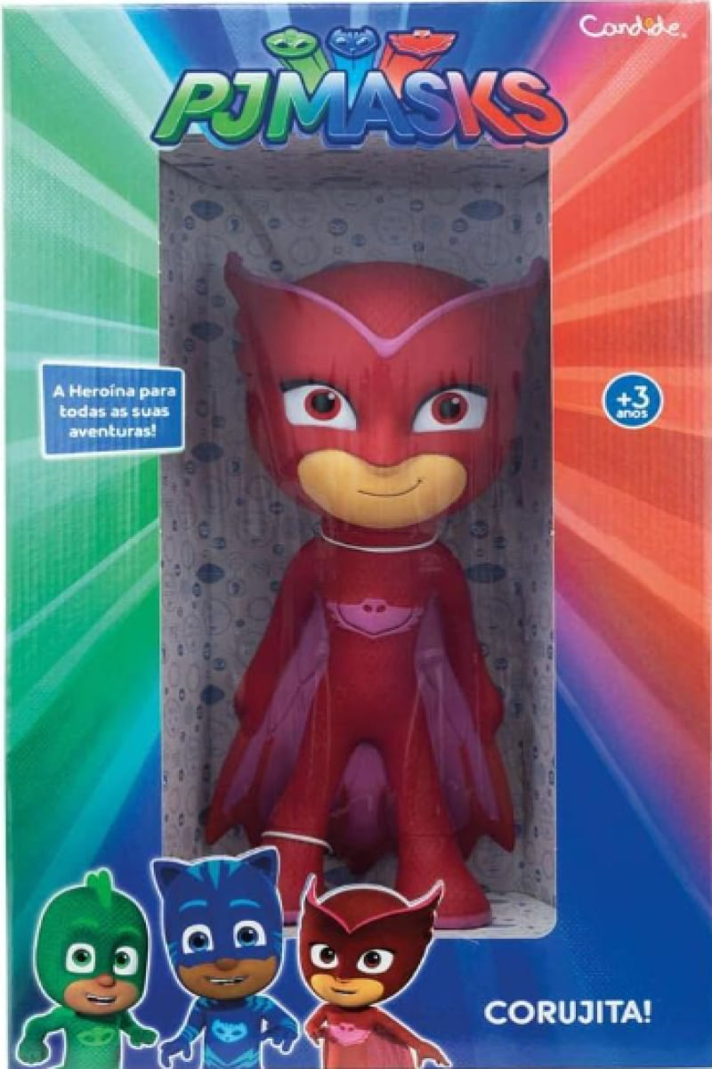 Boneco Vinilk PJ Masks Corujita Candide 1716