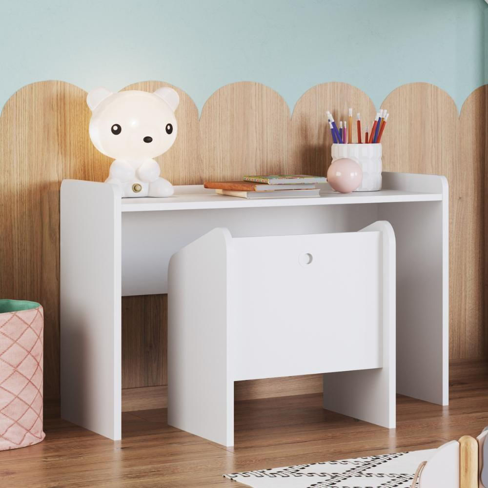 Quarto Infantil Completo Montessoriano Meu Fofinho Branco