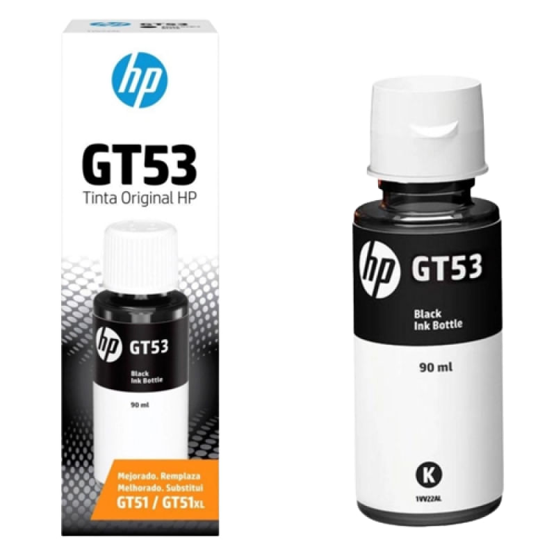 Refil De Tinta Gt53 Preto 1VV22AL - Deskjet Gt 5822