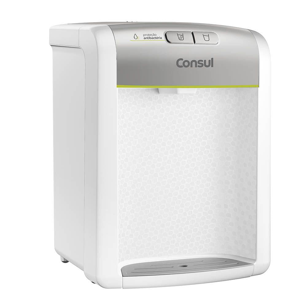 Purificador de Água Consul Refrigerado Antibactérias Branco Bivolt CPB34AS Bivolt