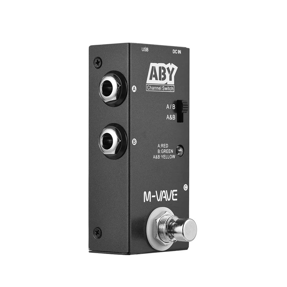 Pedal Seletor M-Vave ABY Channel Switch - PD1203