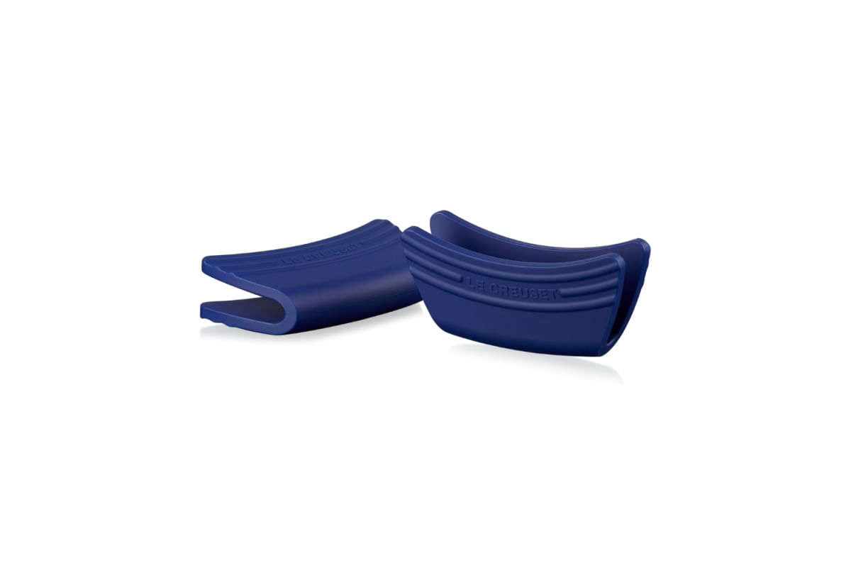 CONJUNTO 2 PEGADORES DE ALÇAS LE CREUSET DE SILICONE AZURE BLUE 42813002200000