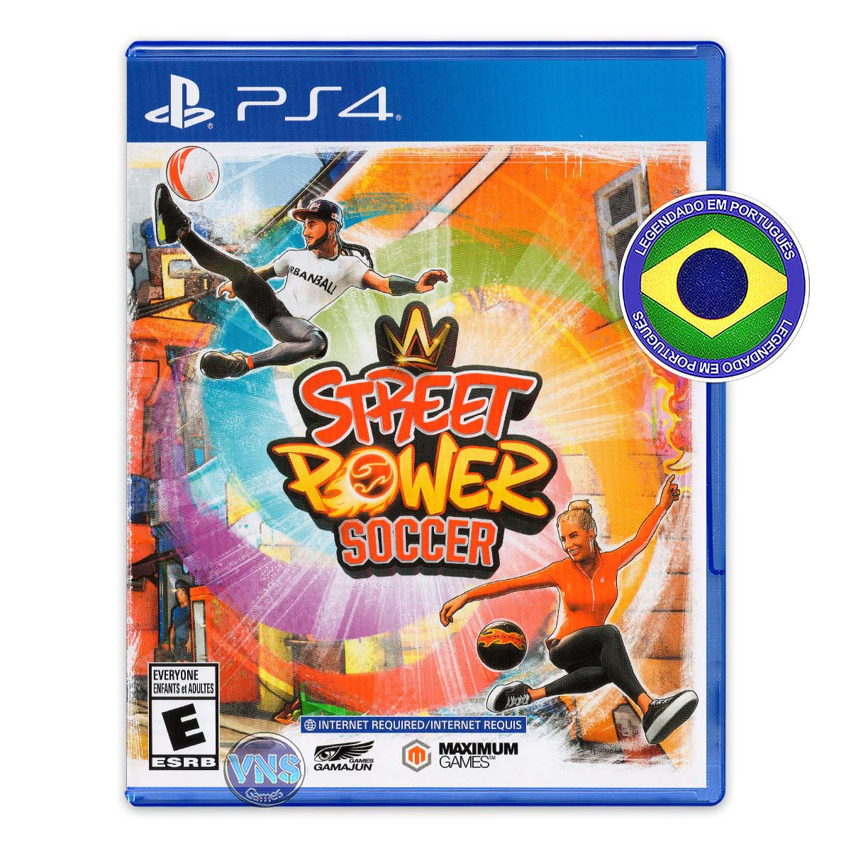 Street Power Soccer - PS4 - Mídia Física