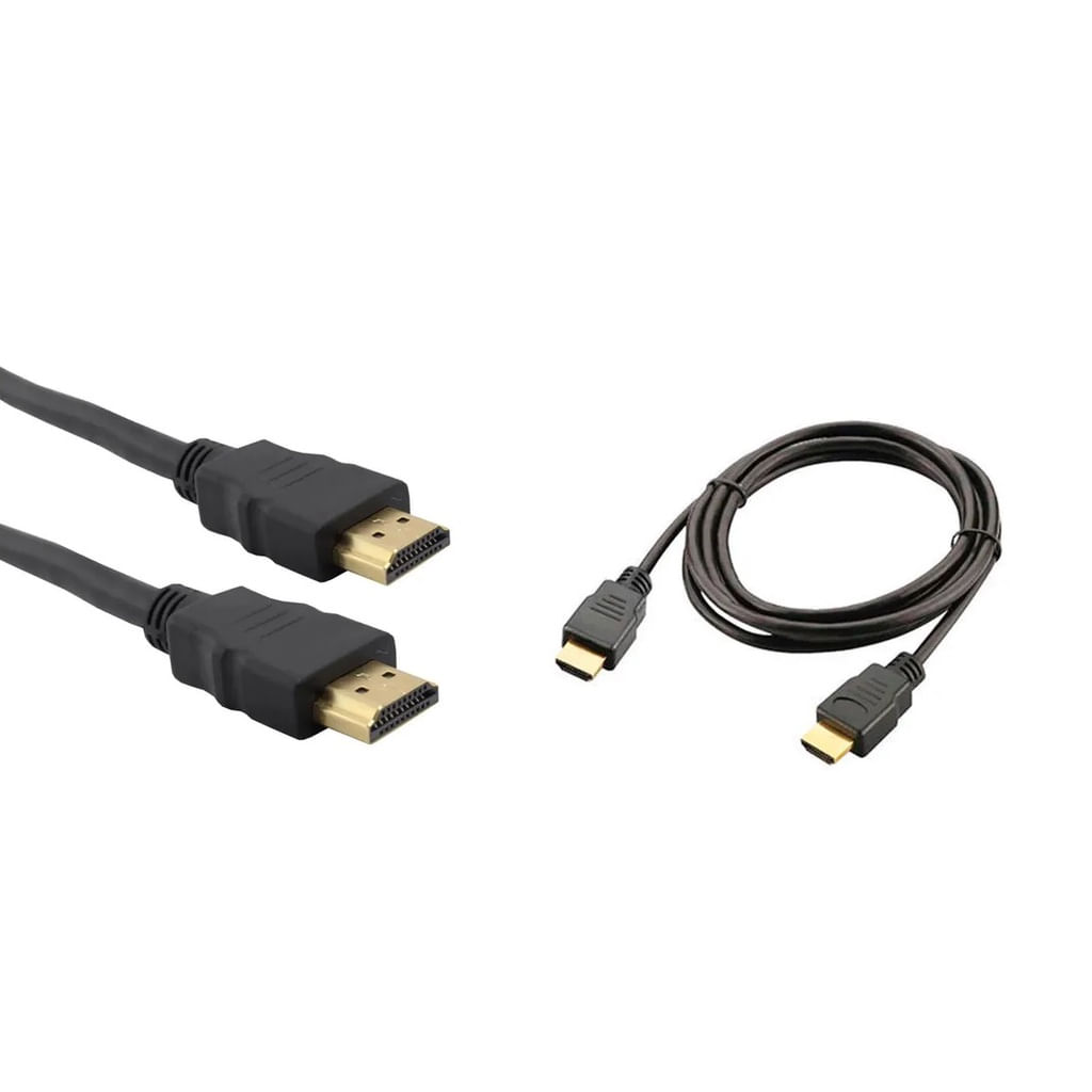 Kit 20 Cabo Hdmi X Hdmi 2 Metros 3d 1080p Banhado A Ouro