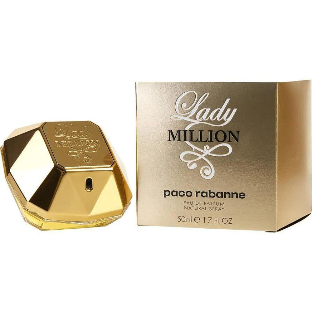 Perfume Feminino Paco Rabanne Lady Million Eau De Parfum 50 Ml