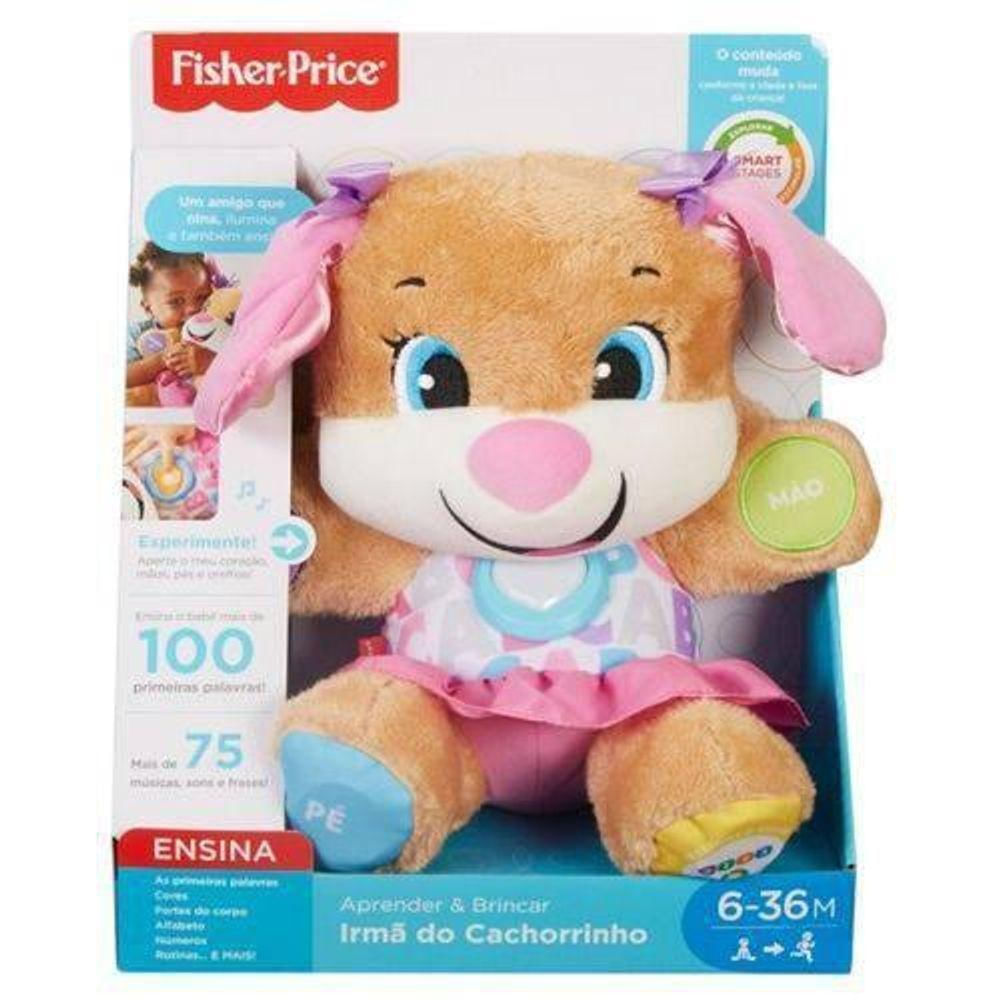 Pelúcia Irmã Do Cachorrinho Smart Stages Fisher-price