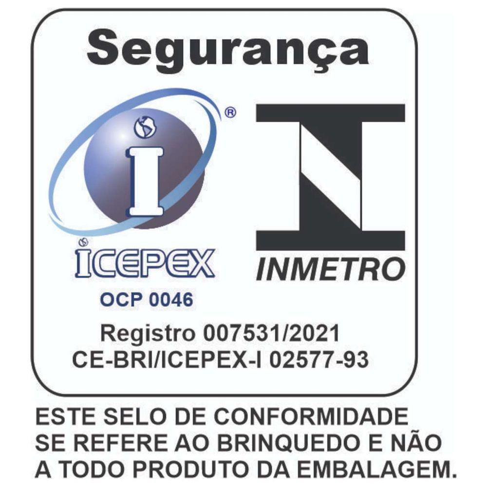 Brinquedo Dinossauro Big Boca Com Balinhas - Unidade Variação Azul