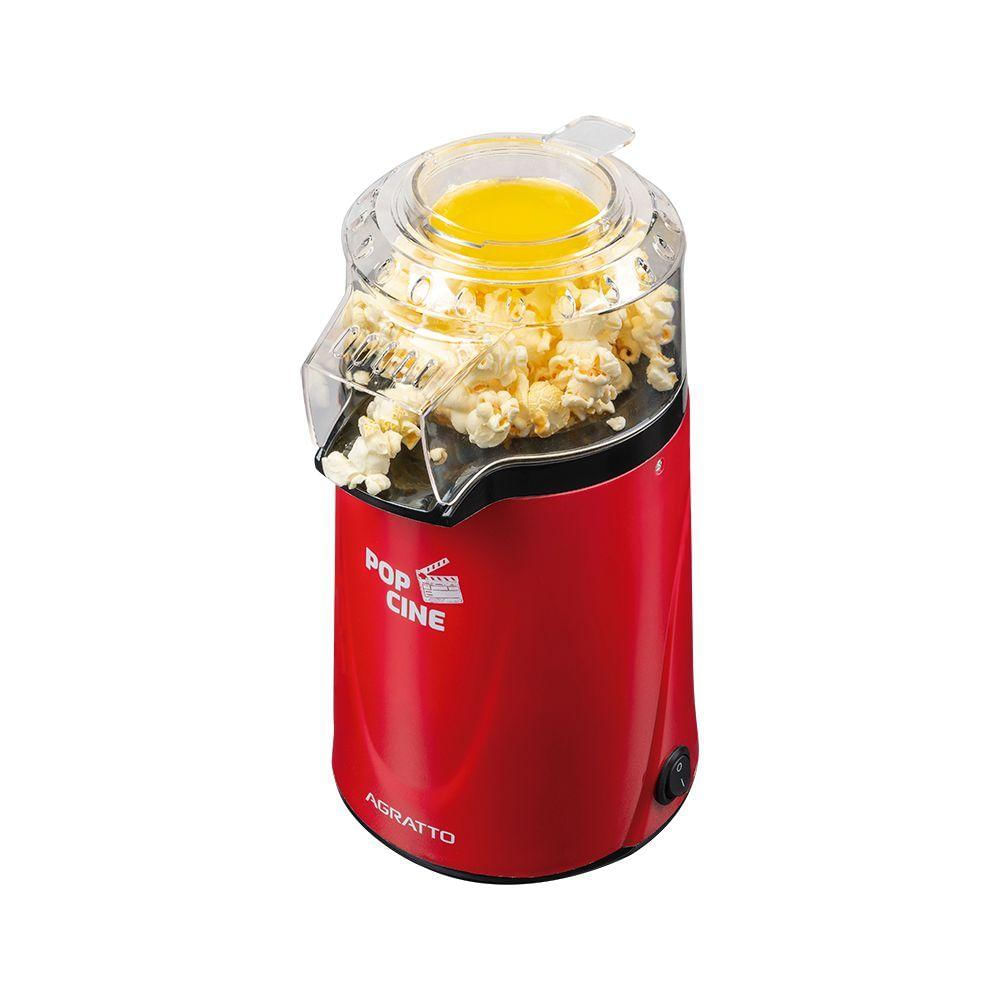 Pipoqueira Pop Cine Agratto Pp-01 Vermelha 1200w C- Dosador - 110v