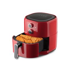 Air Fryer 4,2L 1500w-220v c/ Grade, Seletor Temperatura e Tempo Vermelha Multilaser - CE195