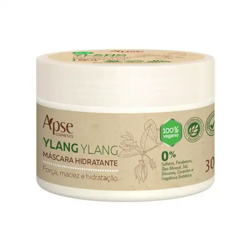 Máscara Ylang Ylang Hidratante Apse 300G