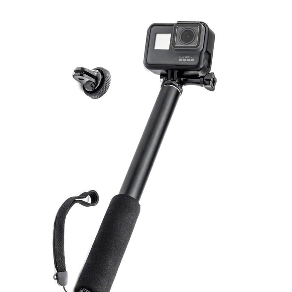 Bastão Extensor Para GoPro e Câmeras com Encaixe 1/4 Polegadas