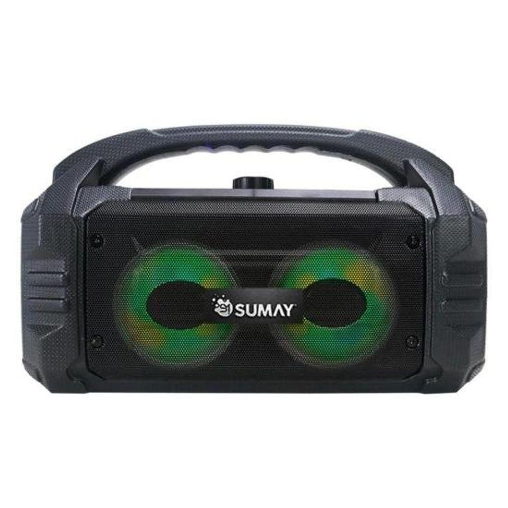 Caixa De Som Portátil Sumay Sunbox Csp1304 50w Preta.