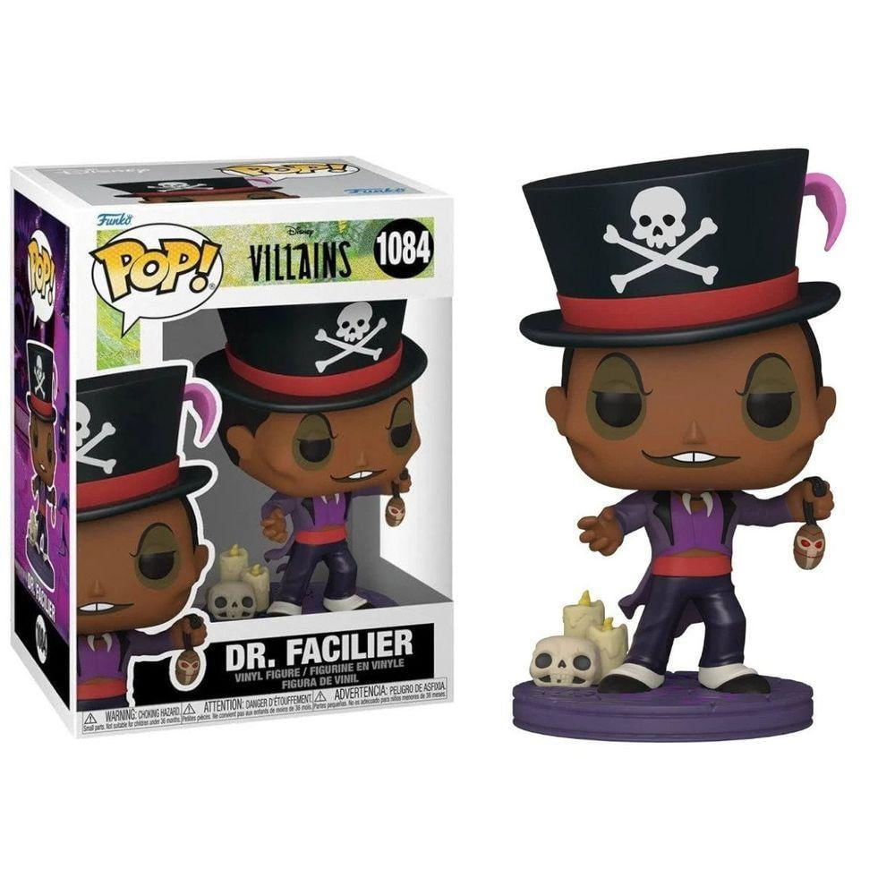 Pop! Disney: A Princesa E O Sapo - Dr.facilier - Villains #1084