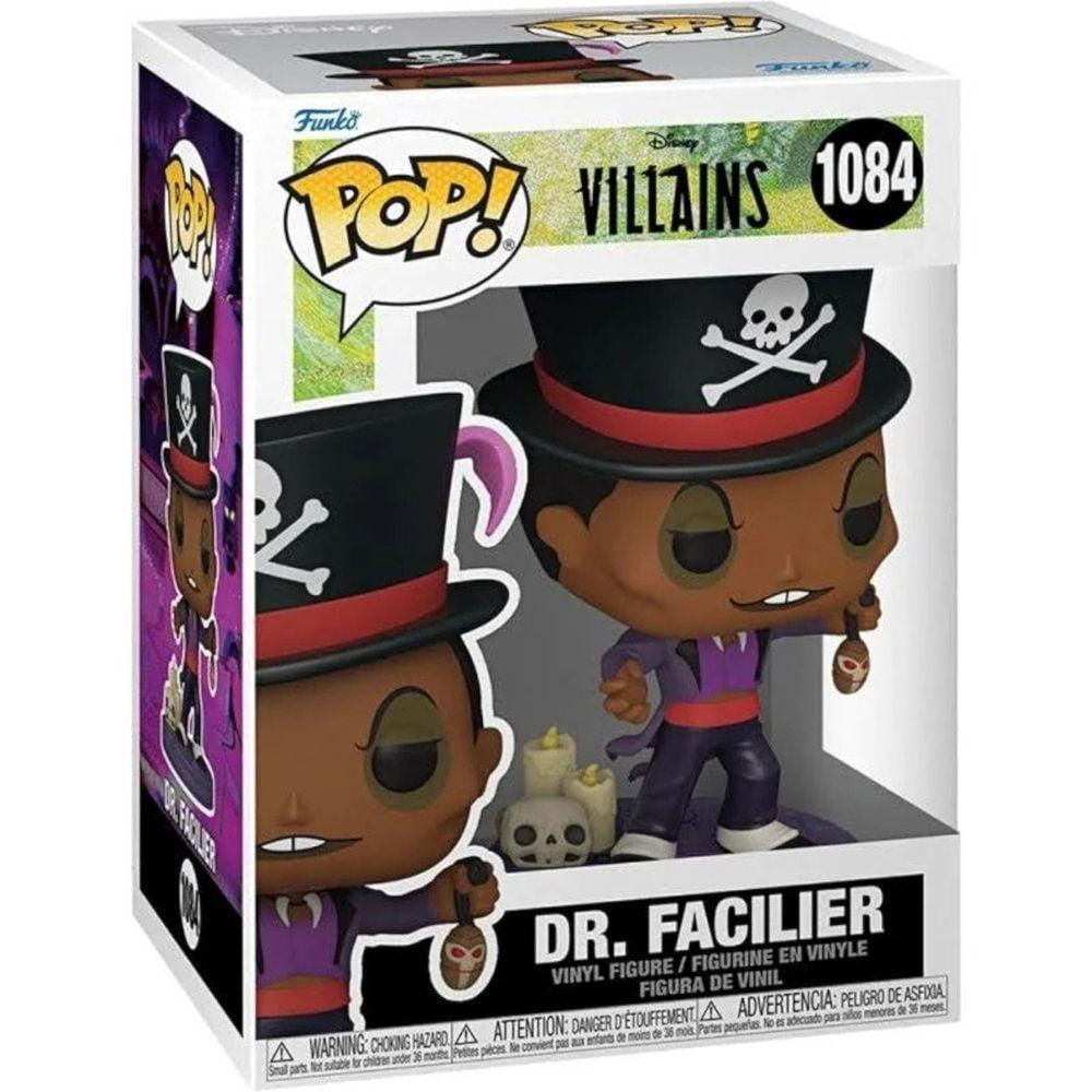 Pop! Disney: A Princesa E O Sapo - Dr.facilier - Villains #1084