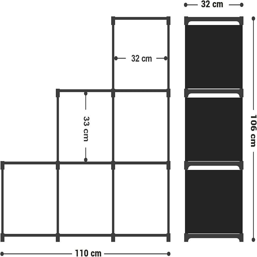 Estante Modular Organizador Brinquedos Livros Prateleiras Multiuso