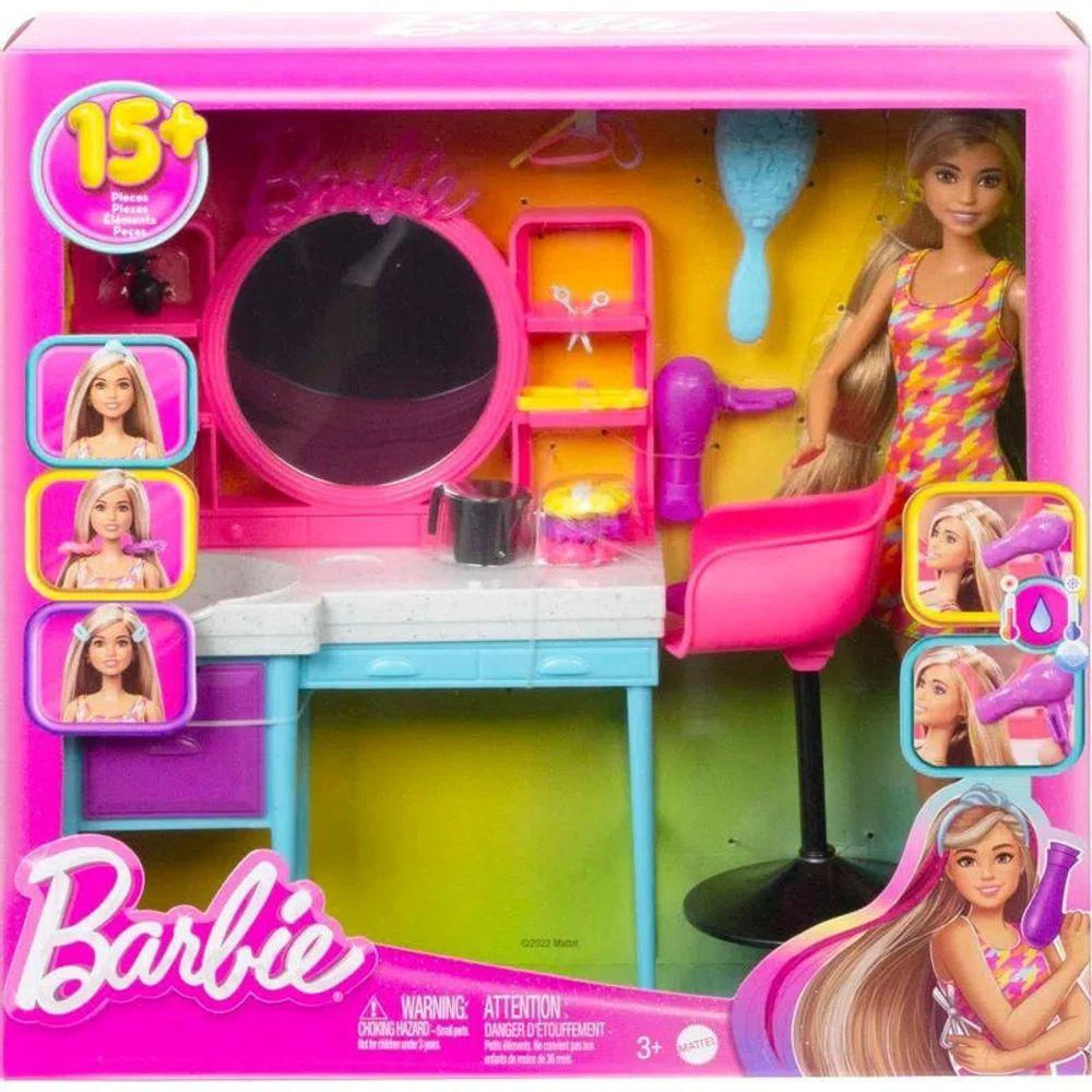 Barbie Totally Hair Salão De Beleza - Mattel Hkv00