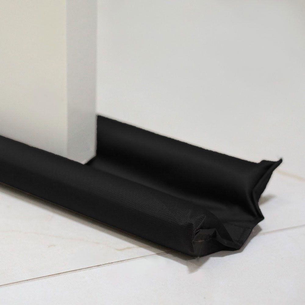 Protetor Veda Porta Impermeável 80 Cm - Preto