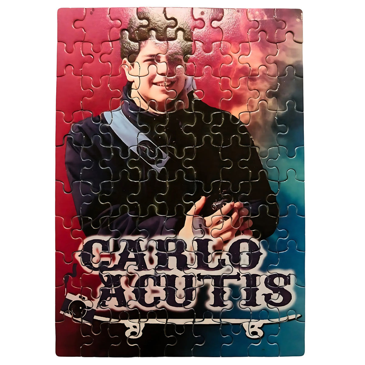 Quebra-cabeça Personalizado 90 peças Carlo Acutis