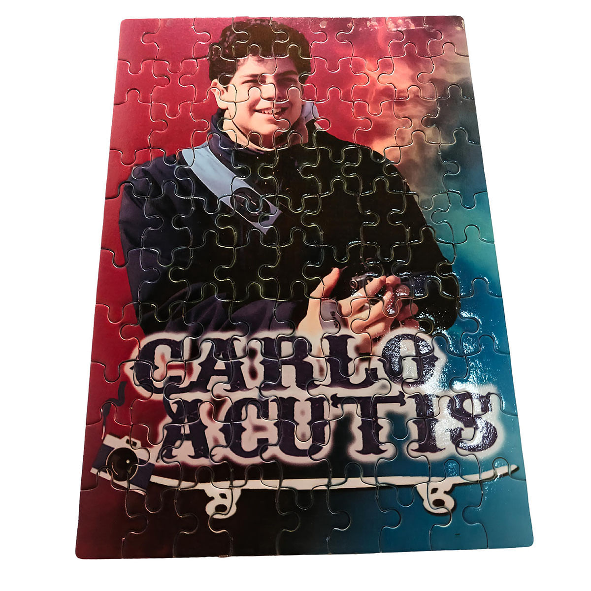 Quebra-cabeça Personalizado 90 peças Carlo Acutis