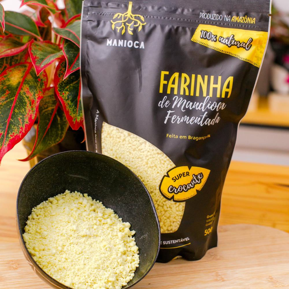 FARINHA DE MANDIOCA FERMENTADA