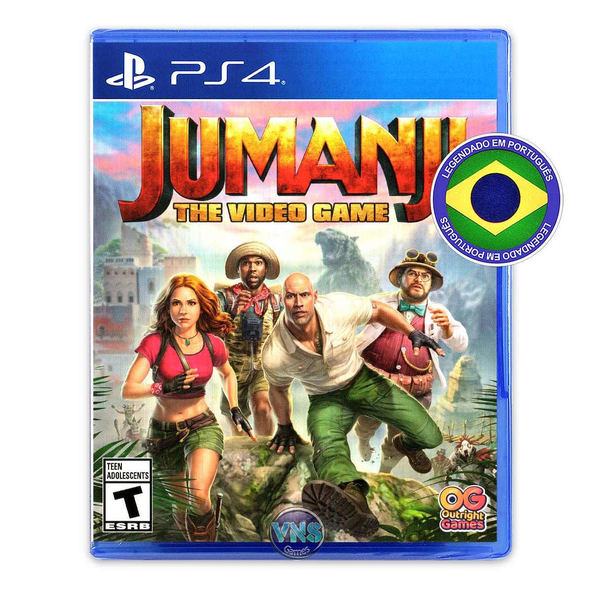 JUMANJI: The Video Game - PS4 - Mídia Física