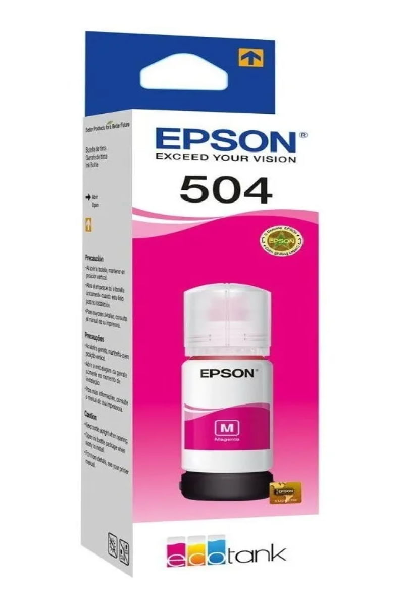 Refil Tinta Epson T504320-AL - Magenta