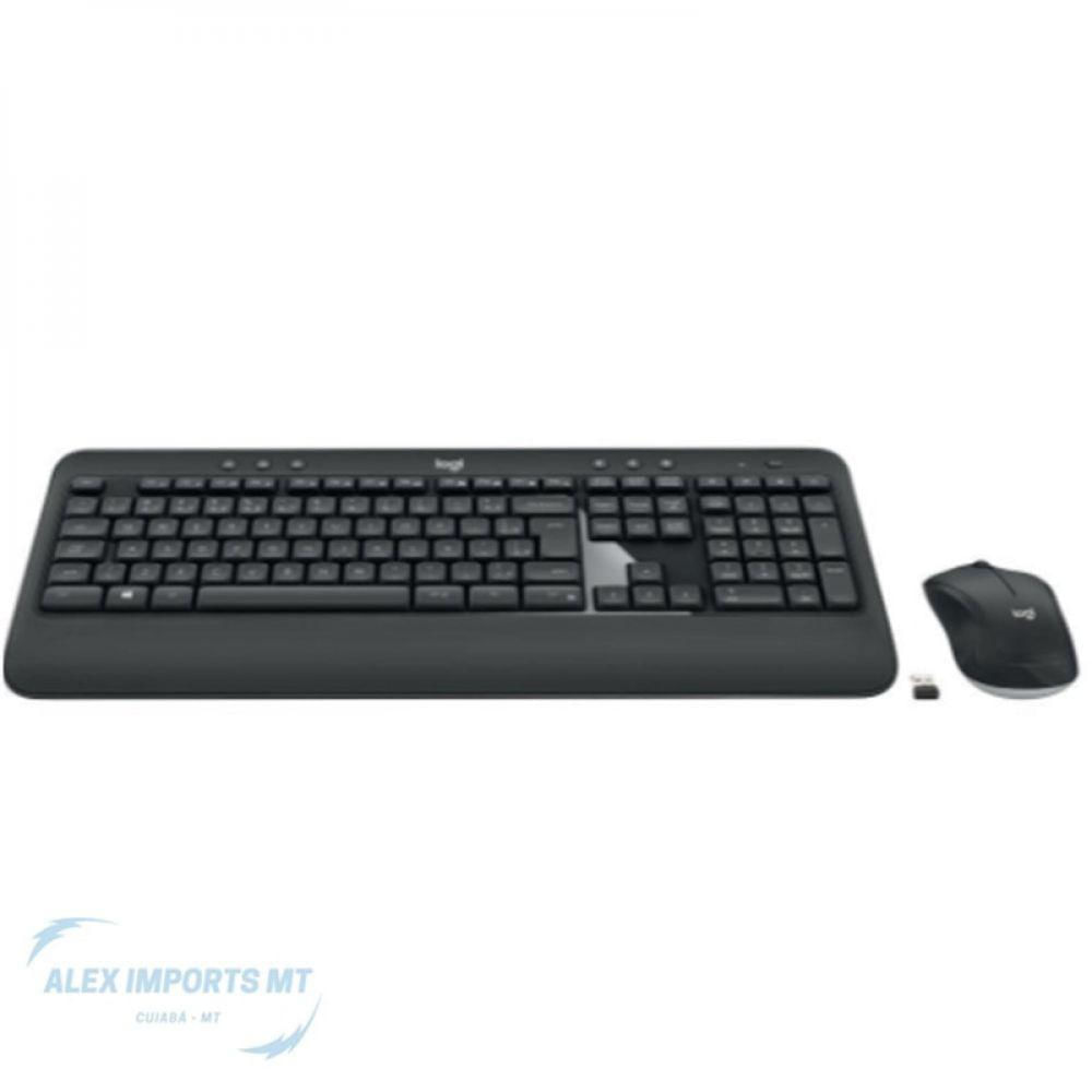 Kit Teclado E Mouse Sem Fio Logitech Comfort Mk540 1000dpi