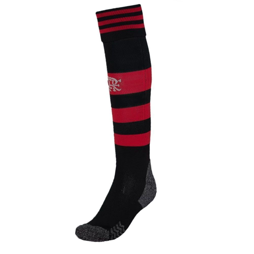 Meião Adidas CR Flamengo I 2024/25 43-45 / Preto e Vermelho