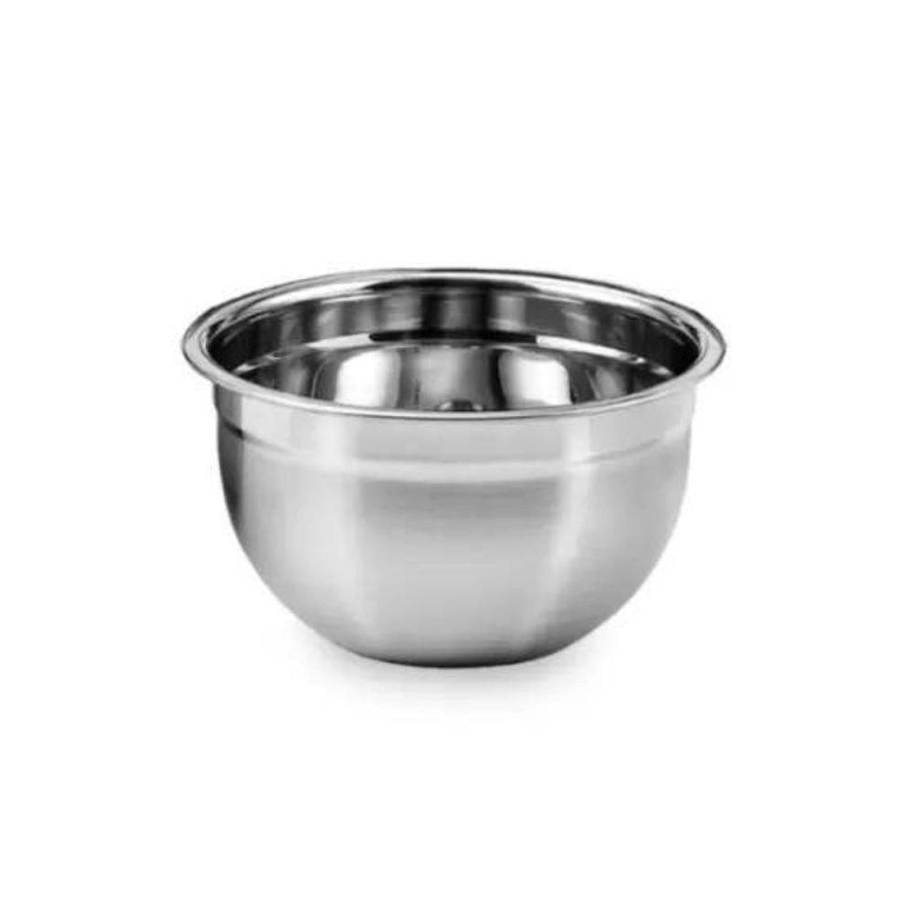 Tigela Inox Bowl 26cm Multiuso Profissional Durável Versátil