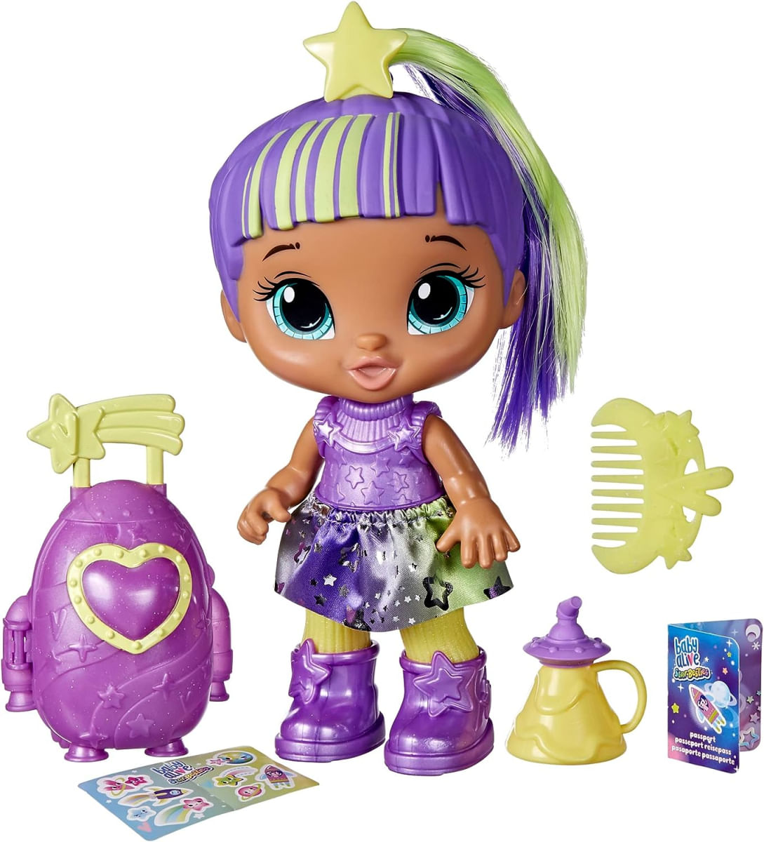 Boneca Baby Alive Star Besties Lovely Luna - Hasbro F7360