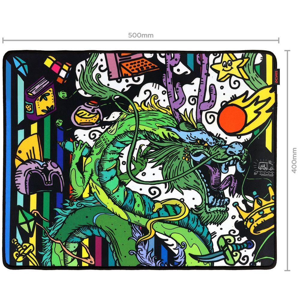 Mouse Pad Gamer Ancient Dragon Medium500 X 400mm Pcyes Pma50x40