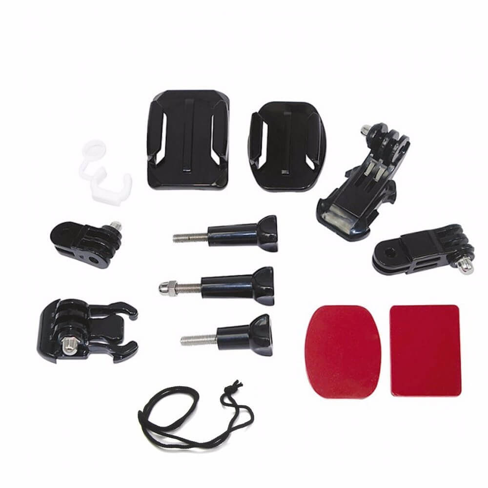 Conjunto de Acessórios e Suportes para GoPro e Câmeras Similares