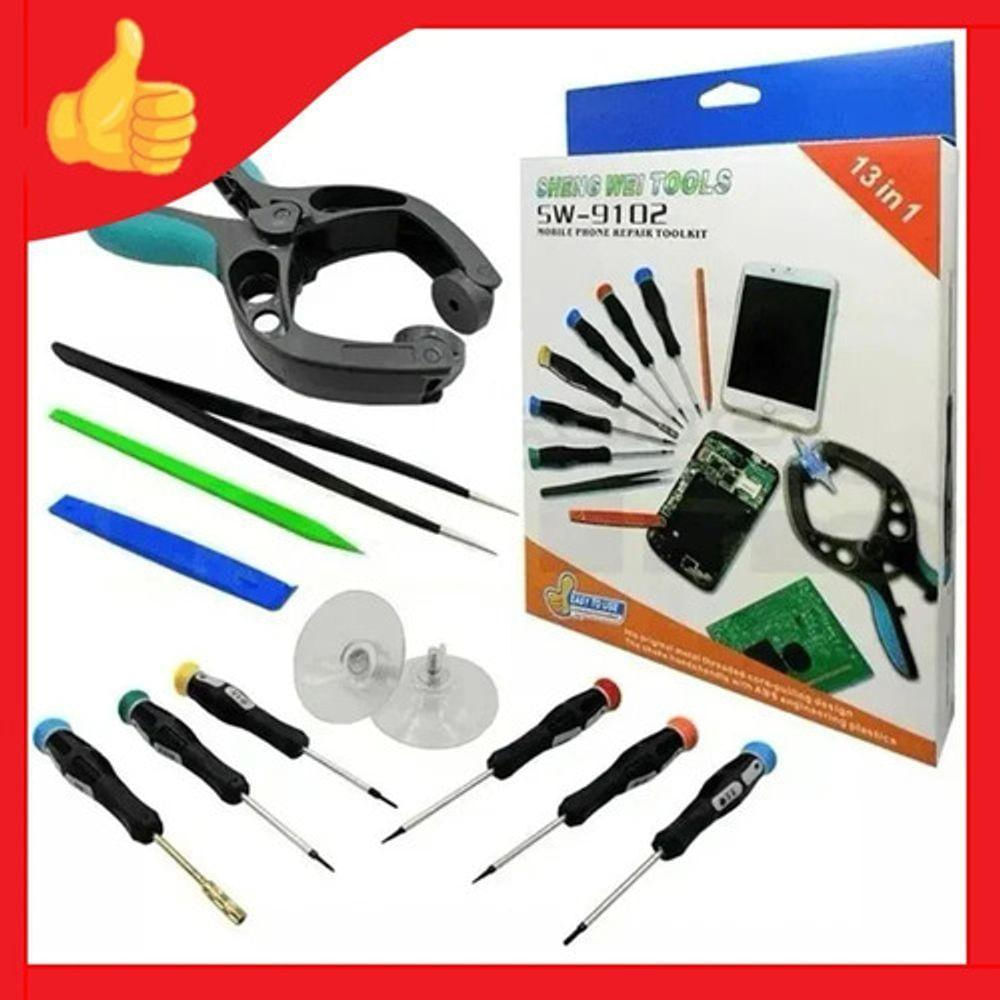 Kit Chave Completo Para Reparo De Celular