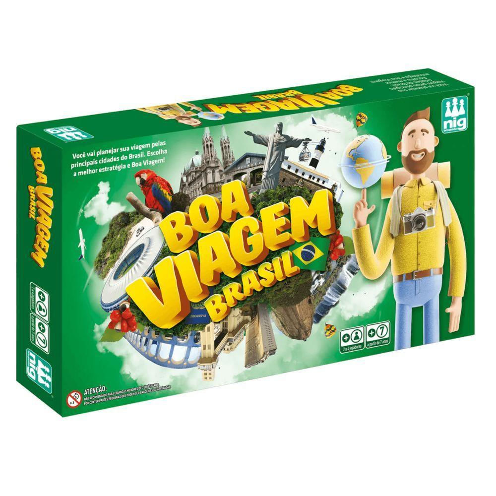 Jogo Boa Viagem - Brasil- Nig Brinquedos