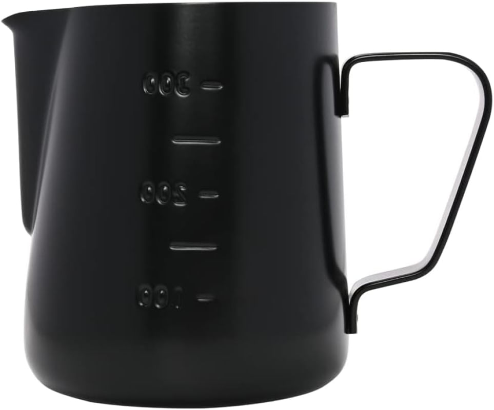 Leiteira Pitcher Espumador Em Aço Inox Black 350 Ml – Mimo Style