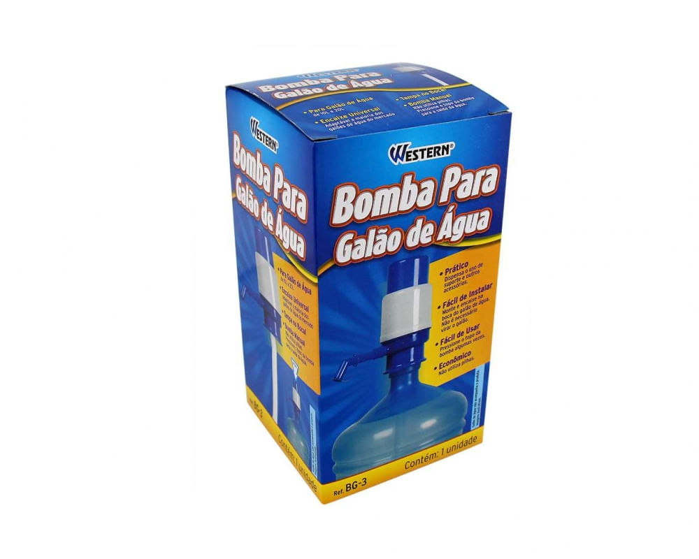 Bomba Galao Agua Western Bg-3