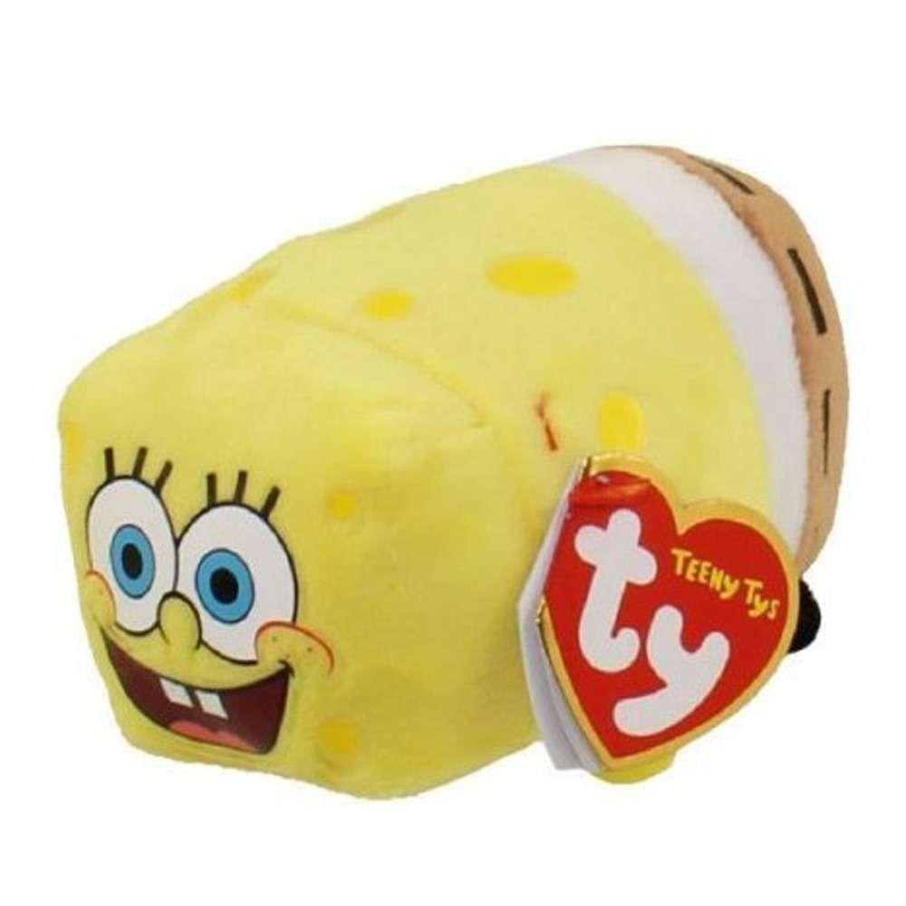 Mini Pelúcia Colecionável Teeny Tys Dtc Variação:bob Esponja