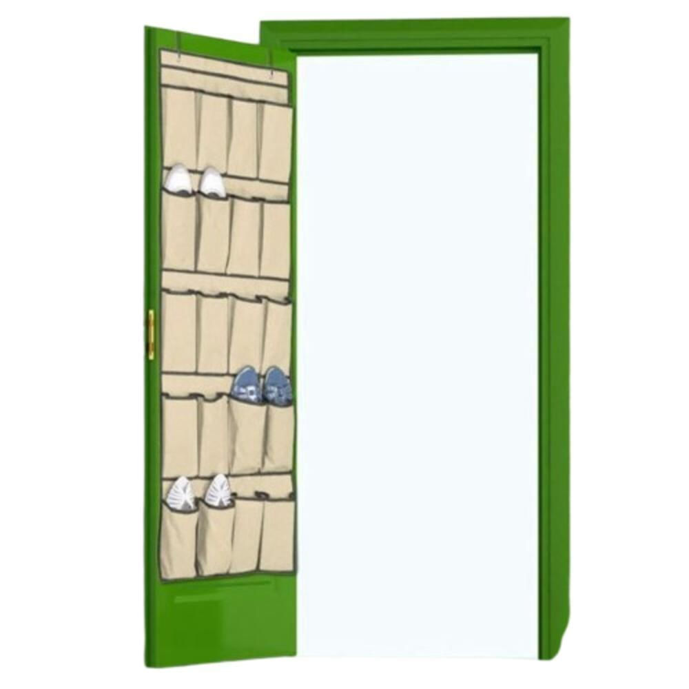 Sapateira Porta E Parede 20 Sapatos Divisorias Organizador Vertical Gigante Com Capacidade 10 Pares Dobravel Closets