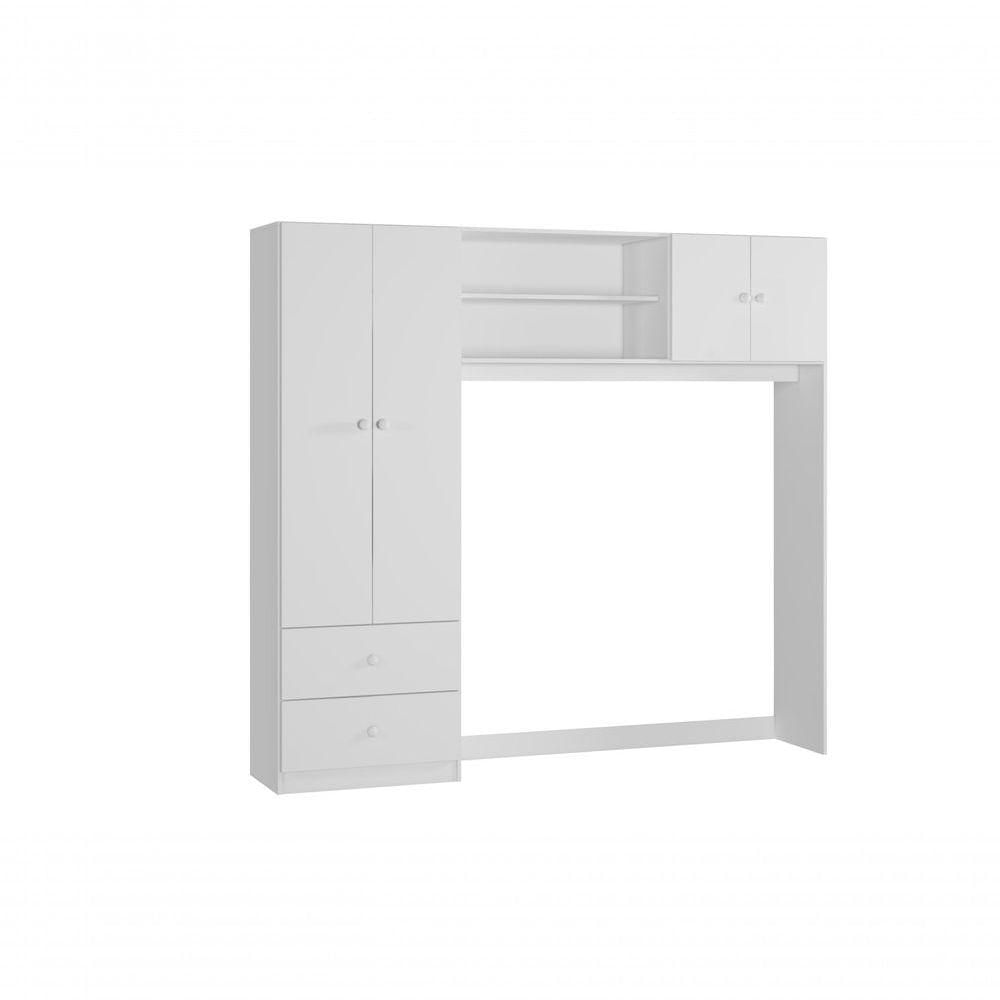 Quarto Infantil Berço Rodizio Guarda Roupas Sophia 100% MDF