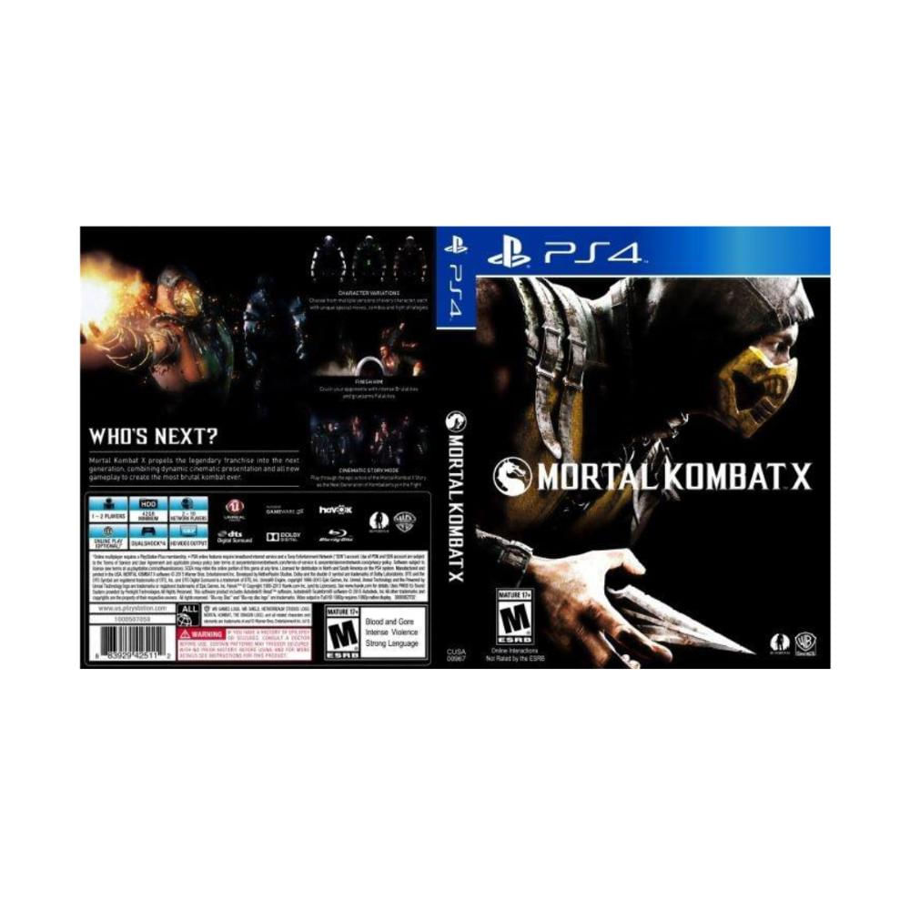 Mortal Kombat X - PS4