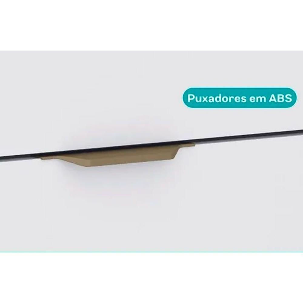 Cômoda De Quarto 1160 com 6 Gavetas com Espelho Freijo - Carraro