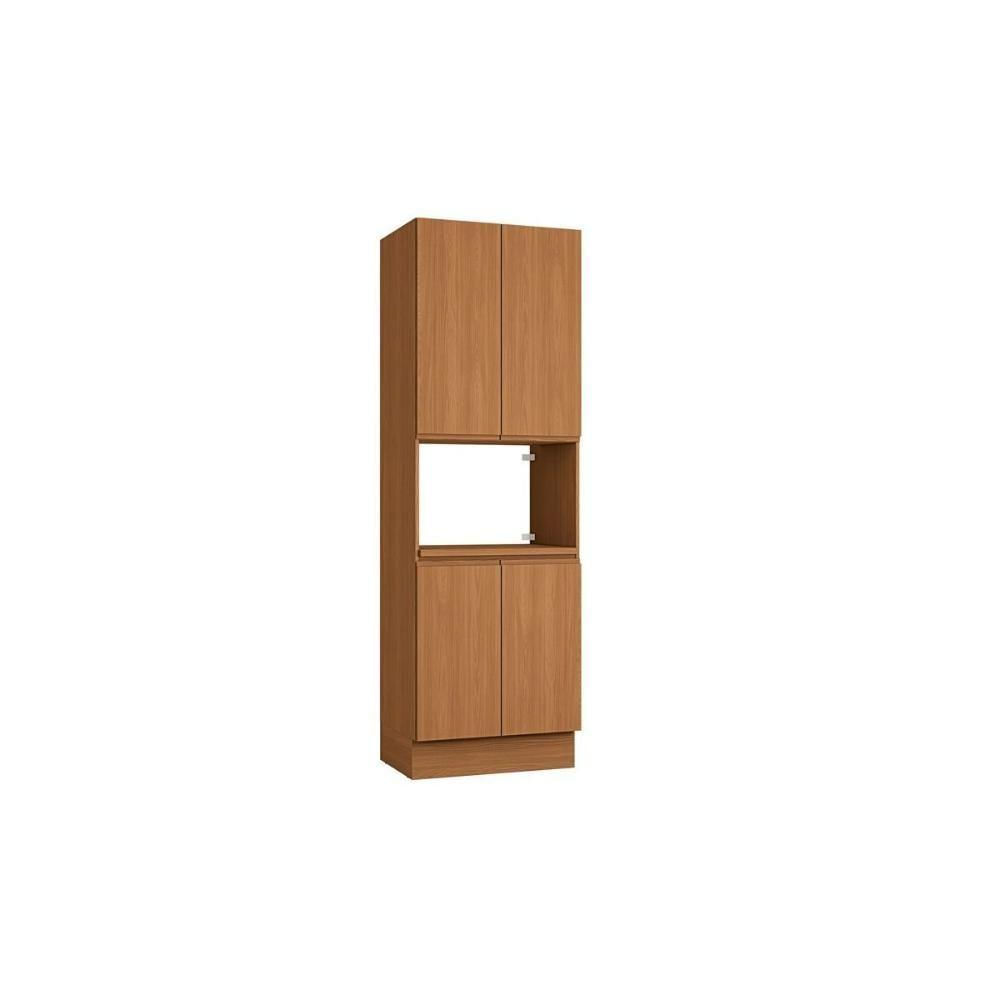 Paneleiro De Cozinha Ciela R629 C-1 Forno E 4 Portas 70x220cm Canela - Kappesberg