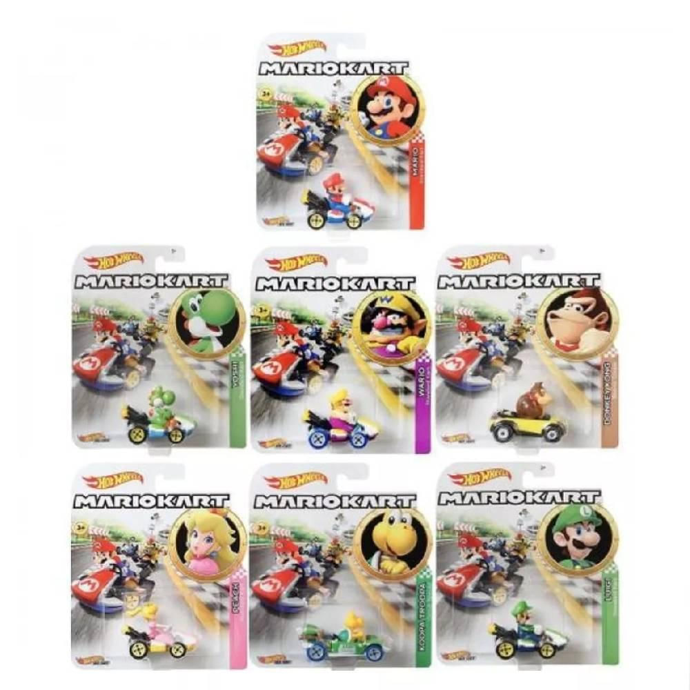 Hot Wheels Carrinho Mario Kart Sortido - Mattel