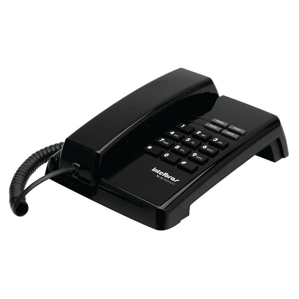 Telefone Intelbras Tc50 Premium Preto 4080086