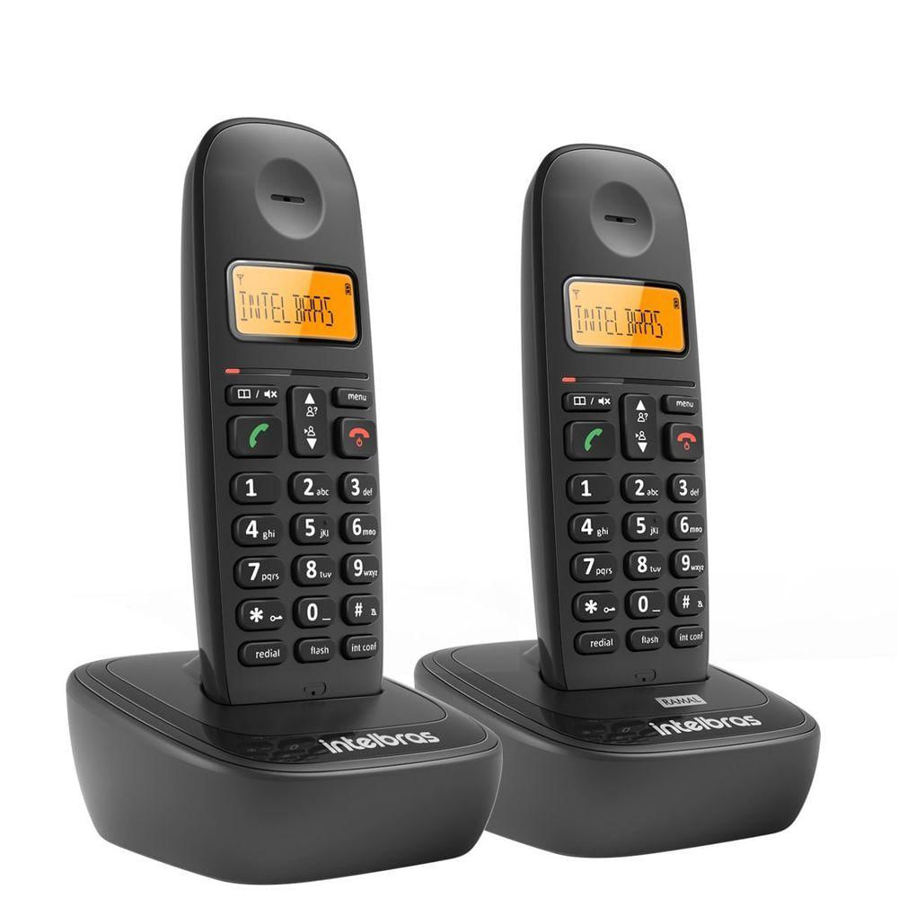 Telefone S- Fio C- Identificador De Chamadas + Ramal Ts 2512 Preto 4122512