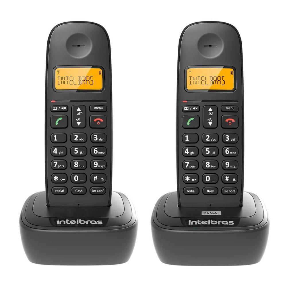 Telefone S- Fio C- Identificador De Chamadas + Ramal Ts 2512 Preto 4122512