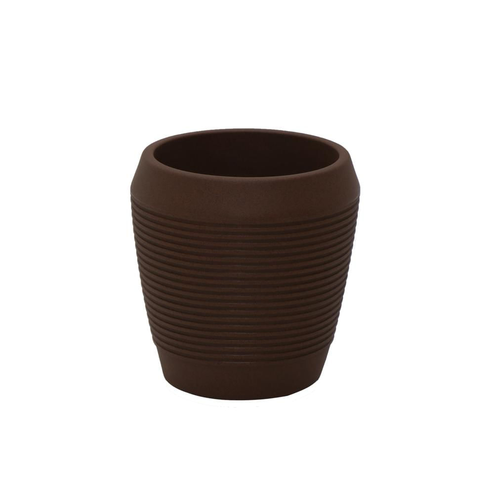 Vaso Egipcio Tramontina em Polietileno Terracota 41 cm